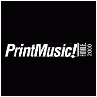 PrintMusic logo vector logo