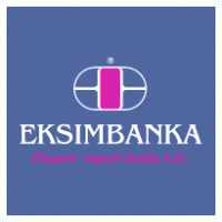 Eksimbanka logo vector logo
