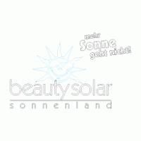 Beauty Solar Sonnenland logo vector logo