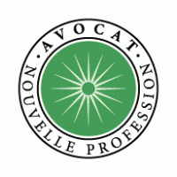 Avocat Nouvelle Profession logo vector logo