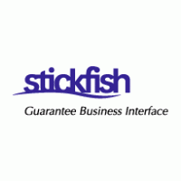 Stickfish logo vector logo