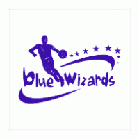 Blue Wizards logo vector logo