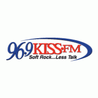 96.9 Kiss FM logo vector logo