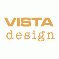 Vista Design logo vector logo