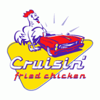 Crusin Fried Chicken logo vector logo