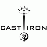 Cast Iron logo vector logo