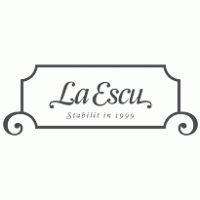 Restaurant La Escu logo vector logo