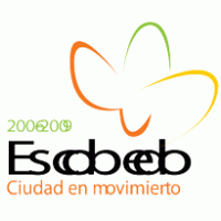 Escobedo ciudad en Movimiento logo vector logo