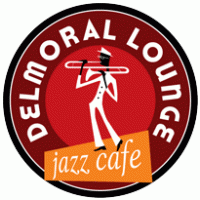 delmoral lounge cafe logo vector logo