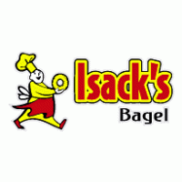 Isack’s Bagel logo vector logo