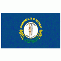 Commonwealth of Kentucky Flag logo vector logo