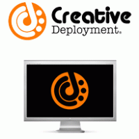Creative Deployment logo vector logo