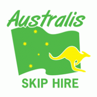 Australis Skip Hire logo vector logo