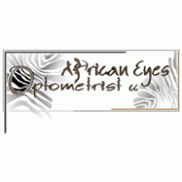 African Eyes logo vector logo