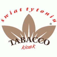 Tabacco kiosk logo vector logo