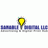 sanable digital logo vector logo