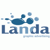 landa publicidad logo vector logo