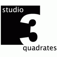Studio 3 Quadrates logo vector logo