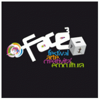 Face festival logo vector logo