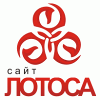 Lotos site / Сайт Лотоса logo vector logo