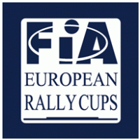 FIA european rallly cups logo vector logo