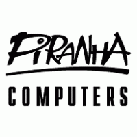 Piranha Computers logo vector logo