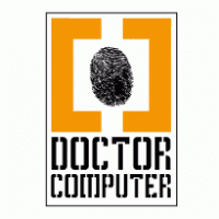 DOCTOR COMPUTER logo vector logo