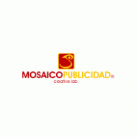 mosaico publicidad logo vector logo