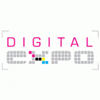 Digital Expo logo vector logo