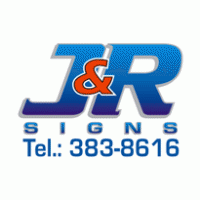 J&R SIGNS logo vector logo