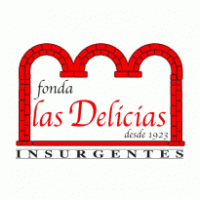 FONDA LAS DELICIAS logo vector logo