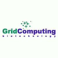 GridComputing biotechnology logo vector logo