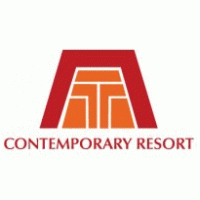 Contemporary Resort logo vector logo