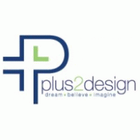 plus2design logo vector logo