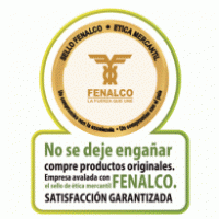 FENALCO SATISFACCION GARANTIZADA logo vector logo