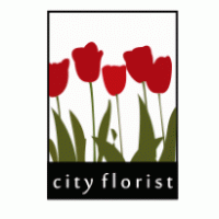 CityFlorist logo vector logo