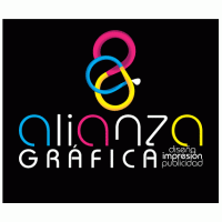 alianza grafica logo vector logo