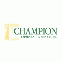 Champion Communication Services logo vector logo