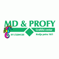 MD&Profy Graficki Centar logo vector logo
