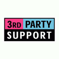 3rd Party Support logo vector logo