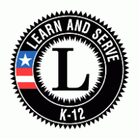 Learn and Serve America K-12 logo vector logo