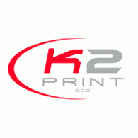 K2 Print logo vector logo