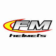 FM Helmets logo vector logo