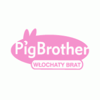 Pig Brother logo vector logo