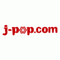j-pop.com logo vector logo