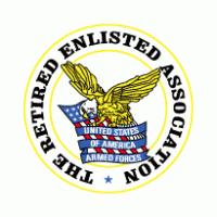 The Retired Enlisted Association logo vector logo