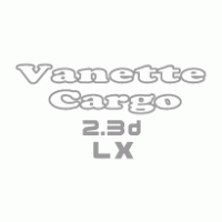 VanetteCargo 2.3d LX logo vector logo