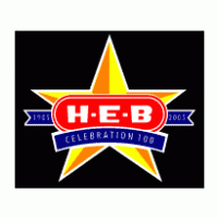 HEB 100 Year logo vector logo