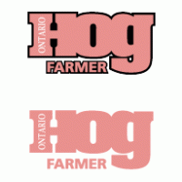 Ontario Hog Farmer logo vector logo