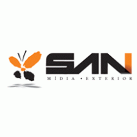 SAN Midia Exterior logo vector logo
